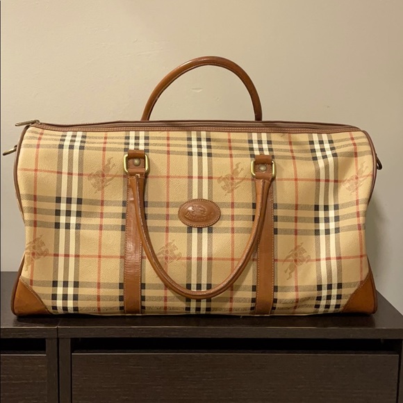 burberry duffle bag womens